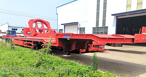 Tri Axle Extendable Trailer for Sale in Vietnam