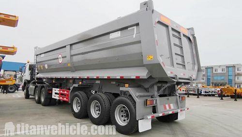 Tri Axle 40CBM Dump Trailer for Sale In Namibia