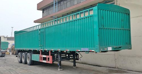 3 Axle High Side Fence Truck Trailer for Sale in Sudan