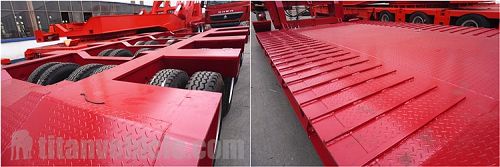 removable gooseneck trailer , removable gooseneck trailer for sale , 4 line 8 axle removable gooseneck trailer for sale in Nigeria