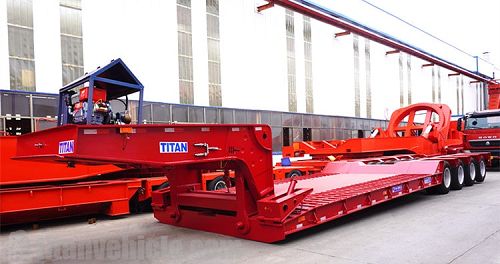 4 Line 8 Axle Removable Gooseneck Trailer for Sale in Nigeria