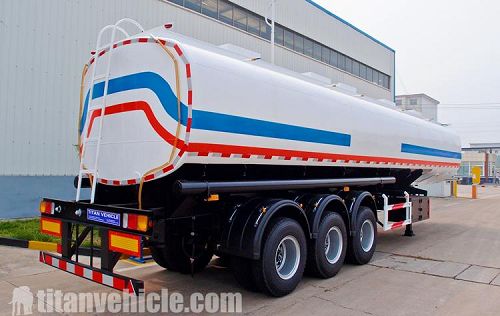 Petrol Tanker Trailer with Capacity 42000 Liters