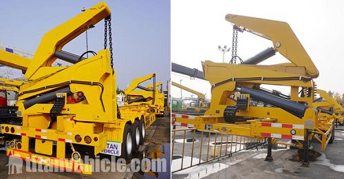 37 Ton Container Loading Trailer for Sale In Gabon