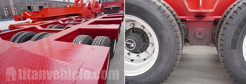 How Much is the 4 Line 8 Axle Detachable Gooseneck Trailer Manufacturer