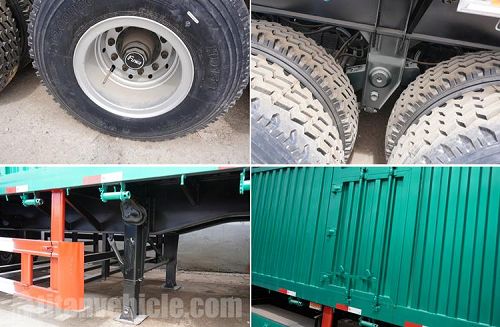 Details of 60 Ton Fence Semi Trailer for Sale Price