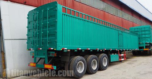 Tri Axle Fence Semi Trailer for Sale Manufacturer