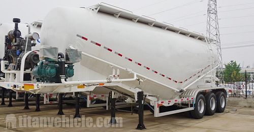 Cement Bulk Tanker Trailer for Sale Price