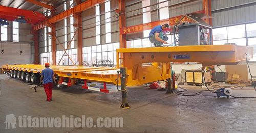 150 Ton Extendable Semi Trailer for Sale Price