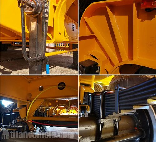 4 Axle 100 Ton Lowbed Semi Trailer for Sale In Djibouti