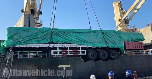 3 Axle Side Wall Semi Trailer for Sale In Dominica