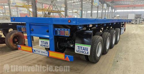 45 Ft Flatbed Trailer for Sale Price Manufacturer