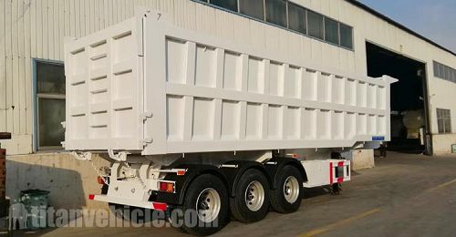 Tri Axle 40 Ton Dump Trailer Manufacturer Price