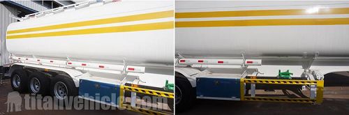 Factory Show of 45000 Liters Palm Oil Tanker Trailer