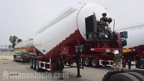 Details of 50CBM Cement Bulk Carrier Tanker Trailer