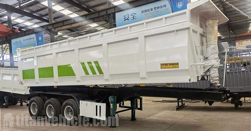 60 Ton Semi Tipper Trailer for Sale In Gabon - How Many Cubic Meters is a Semi Tipper?