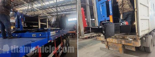 Details of 40 Foot Tri Axle Flatbed Trailer