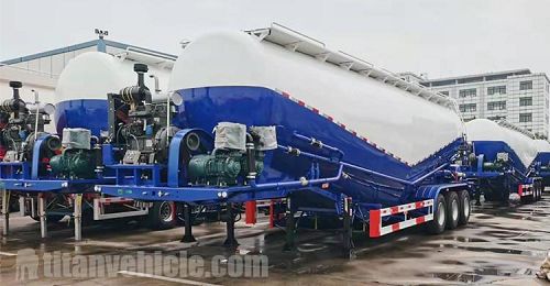 Cement Bulk Tanker Trailer Manufacturer