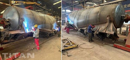 Tri Axle 50cbm Cement Powder Tanker Trailer for Sale in Jamaica
