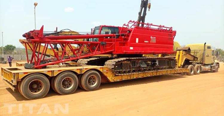 3 Axle 80 Ton Lowboy Detach Trailer for Sale in Congo