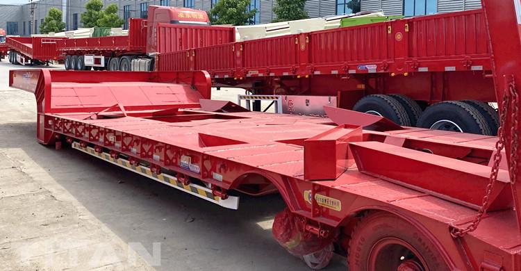 Wide Gooseneck Low Bed Trailer Price in Philippines