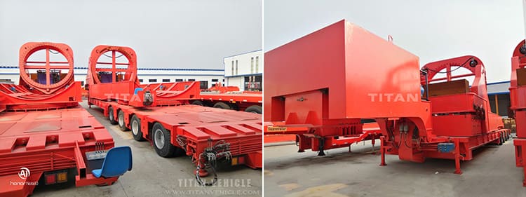 Windmill Rotor Blade Adapter Trailer