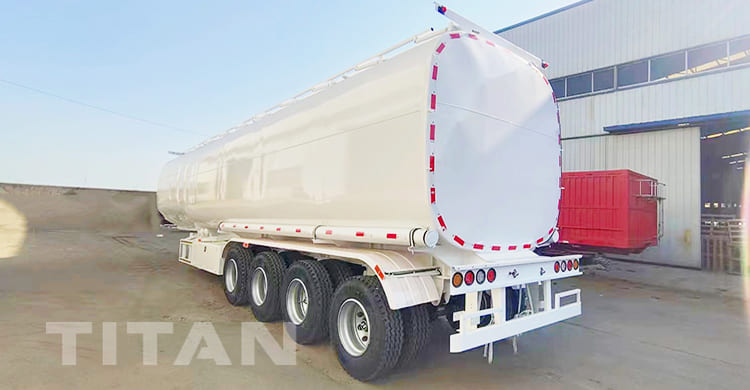 4 Axle 60Ltrs Fuel Tanker Trailer 