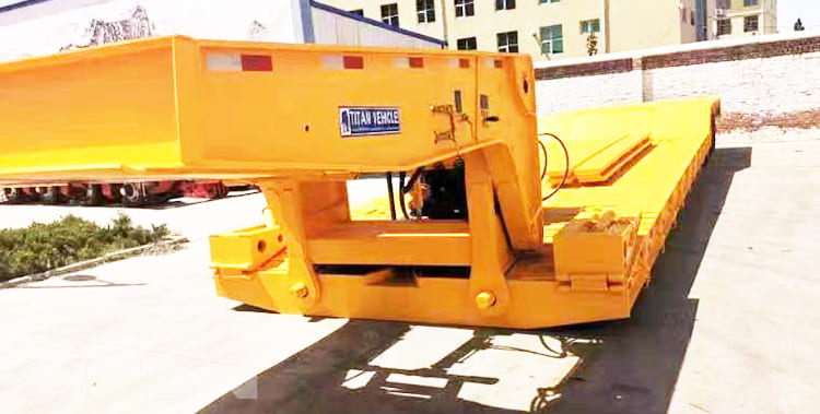 3 line 6 axles heavy duty lowboy trailer for sale 