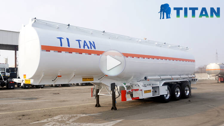 3 axles fuel tanker trailer