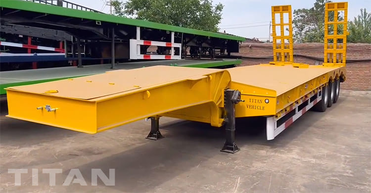 3 Axles Heavy Loader Trailer for Sale in Papua New Guinea