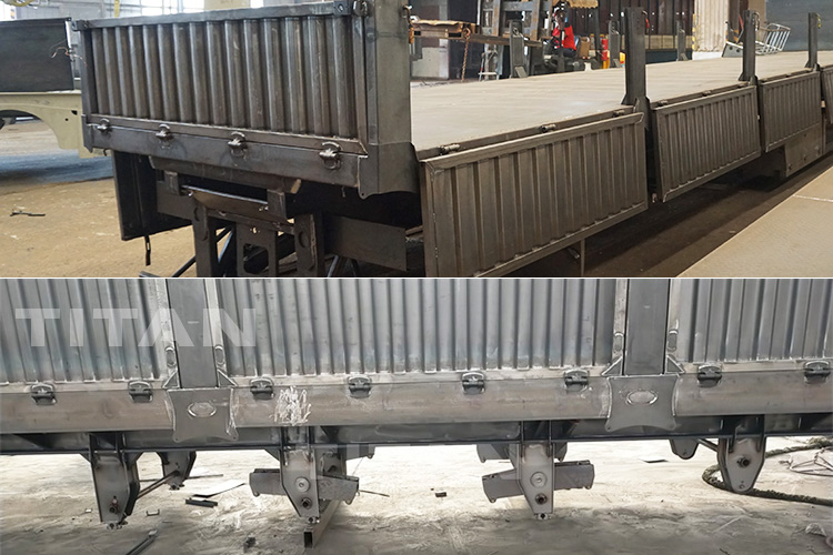 4 axle side wall trailer