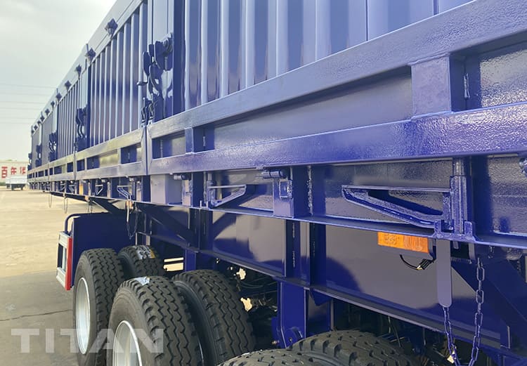40 Ton Tri Axle Side Dump Trailer