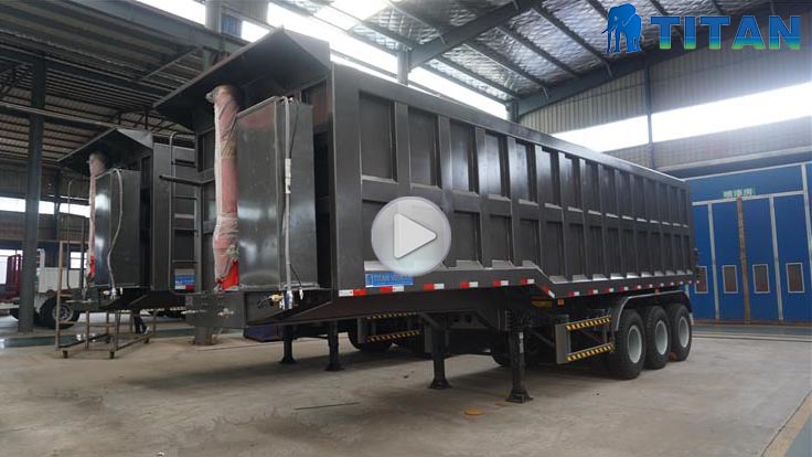 titan semi tipper trailer