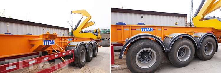 37 Ton side lifter crane Trailer