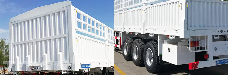 tri fence cargo trailer