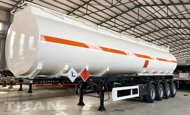 4 Axles Petroleum Tanker Trailer