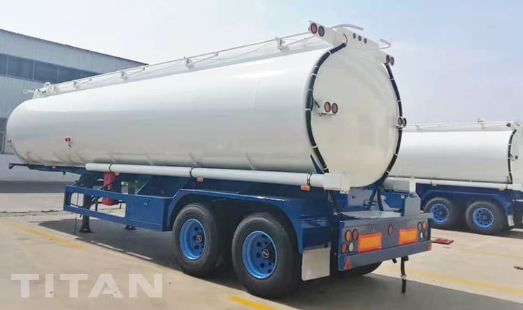 2 Axles 38000L Semi Tankers Trailer