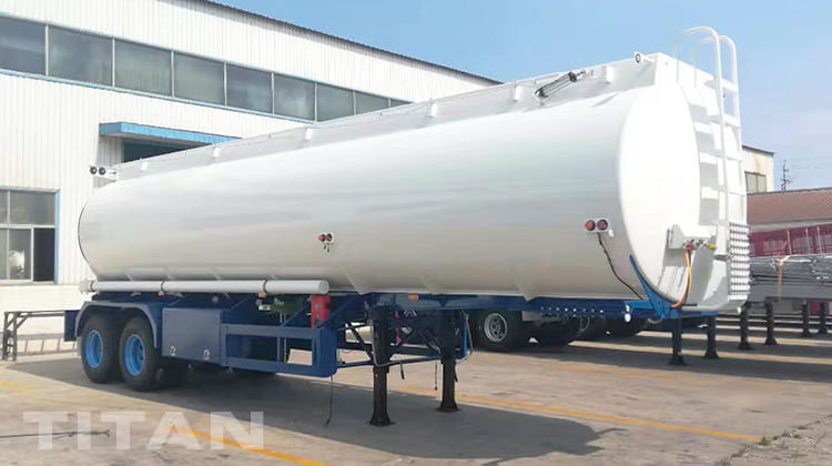 2 Axles 38000L Semi Tankers Trailer