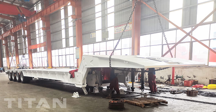 folding gooseneck trailer