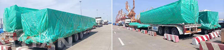 45000Ltrs Crude Oil Tanker Trailers for Sale