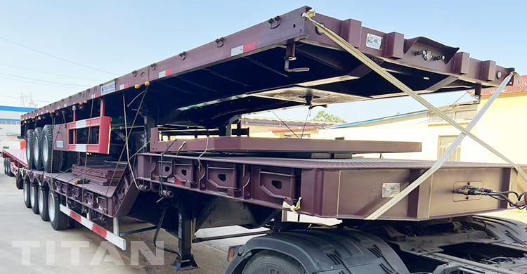 3 axles flatbed and 4 Axles lowbed