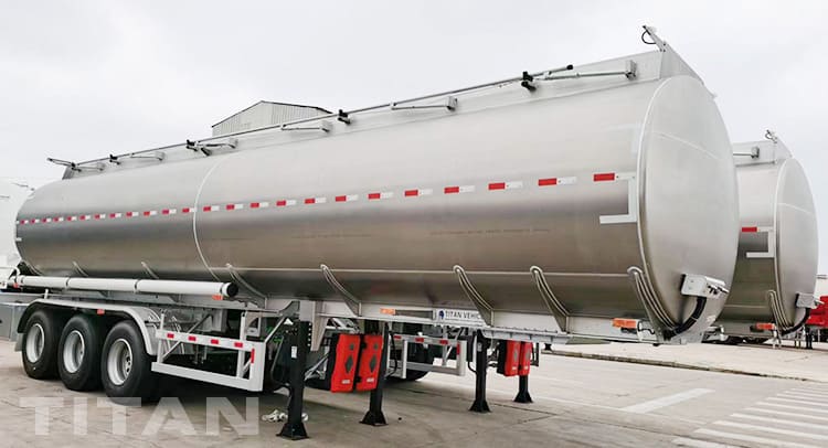 Aluminum tanker trailer