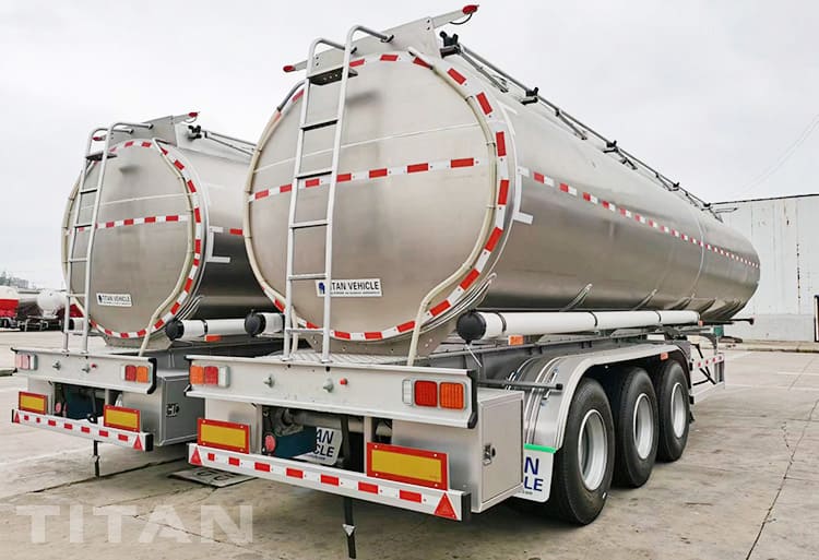 Aluminum tanker trailer