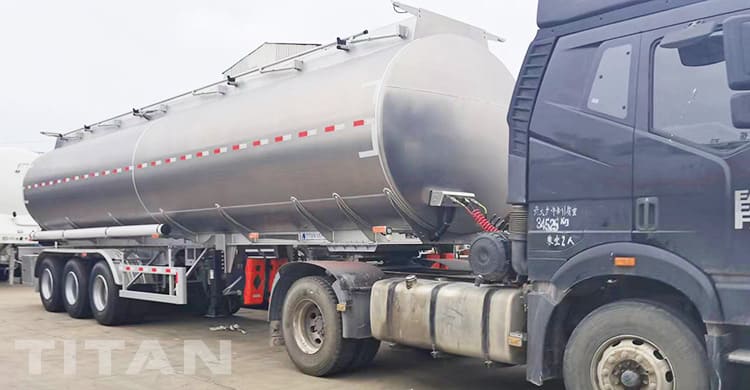 Aluminum tanker trailer
