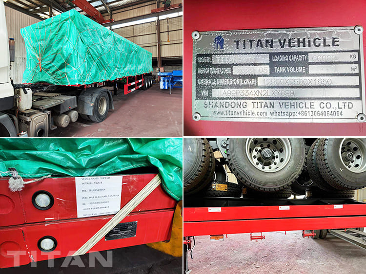 flatbed trailer