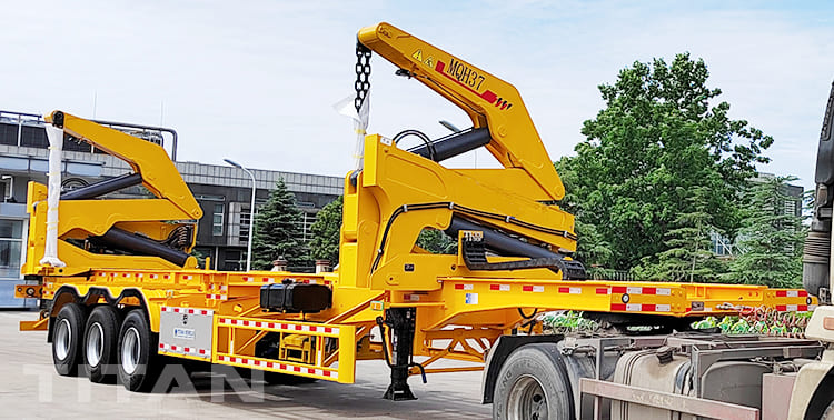 container side loader trailer