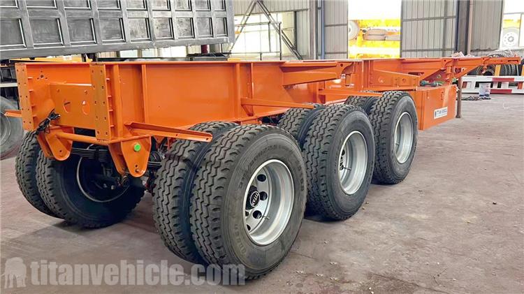 Tri Axle 40 ft Skeleton Semi Trailer for Sale In Kenya