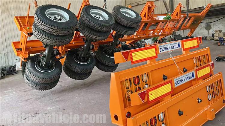 Tri Axle 40 ft Skeleton Semi Trailer for Sale In Kenya