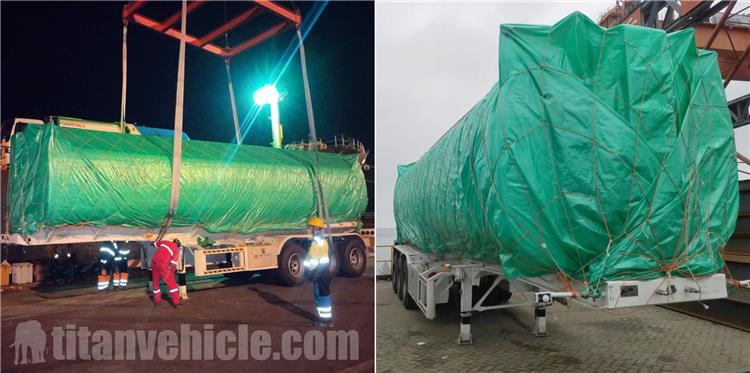 45000L Petrol Tanker Trailer for Sale in Papua New Guinea