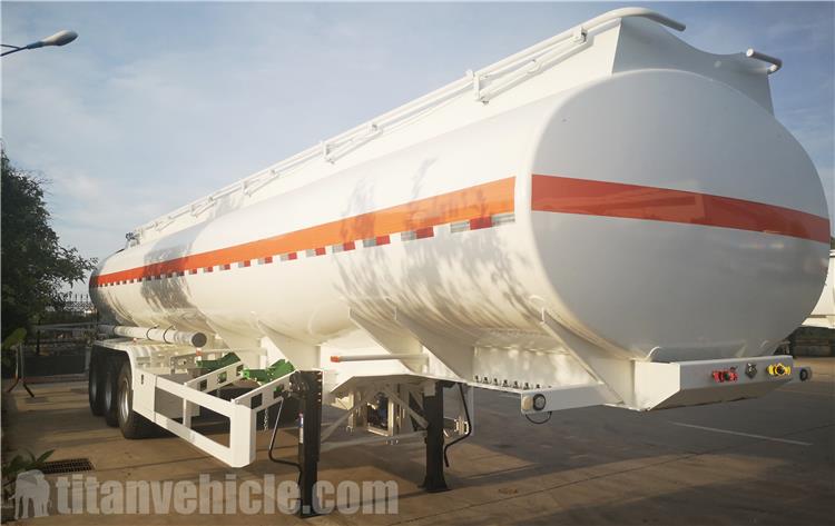 Tri Axle 35000 Liters Monoblock Tanker Trailer for Sale In Namibia