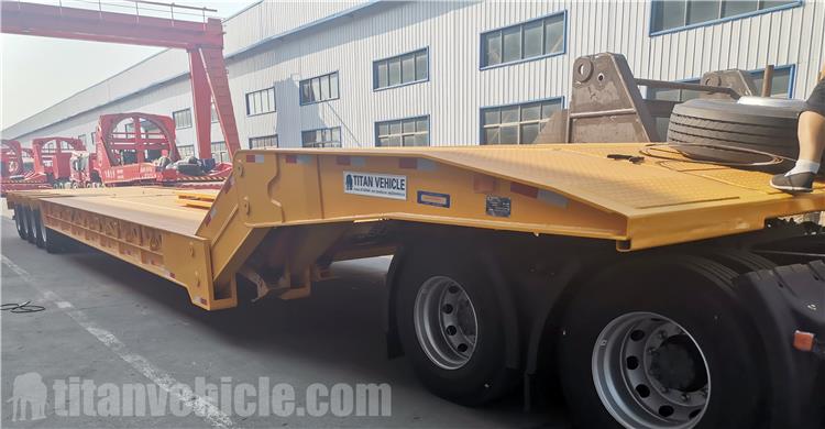 4 Axle Folding Goose Neck Trailer for Sale In Eritrea